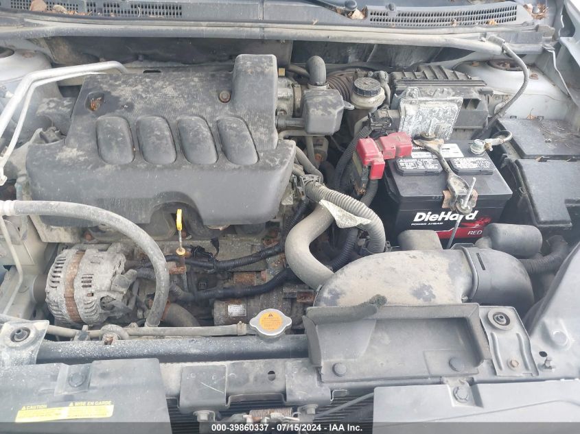 2010 Nissan Sentra 2.0S VIN: 3N1AB6AP4AL630737 Lot: 39860337