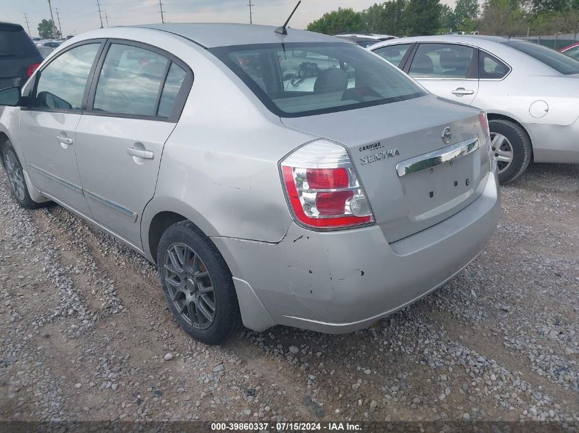 2010 Nissan Sentra 2.0S VIN: 3N1AB6AP4AL630737 Lot: 39860337