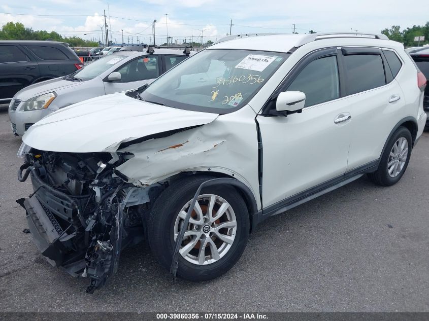 2018 Nissan Rogue Sv VIN: KNMAT2MT0JP600313 Lot: 39860356