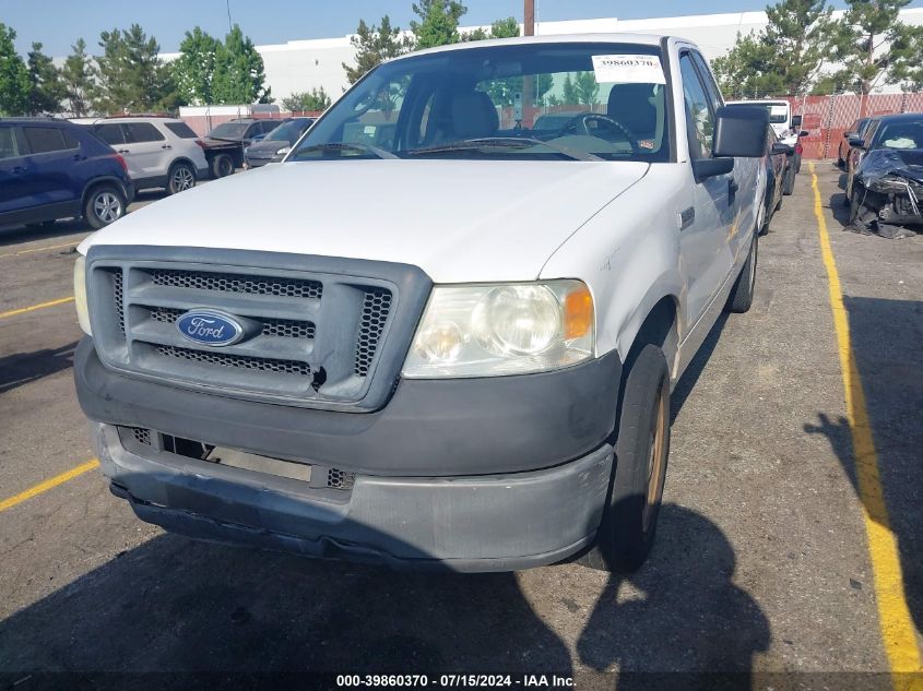 2005 Ford F-150 Stx/Xl/Xlt VIN: 1FTRF12W45NB80378 Lot: 39860370