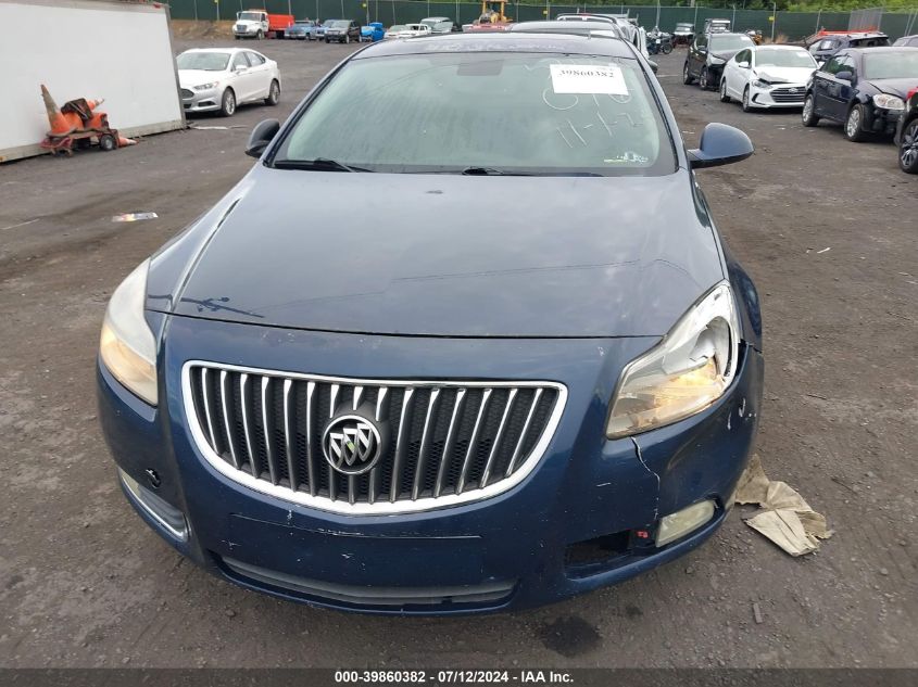 2011 Buick Regal Cxl Rl6 VIN: W04GU5GC2B1009628 Lot: 39860382