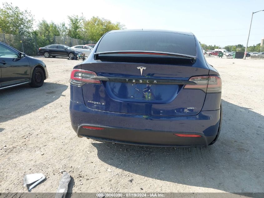 2018 Tesla Model X VIN: 5YJXCDE26JF125904 Lot: 39860390