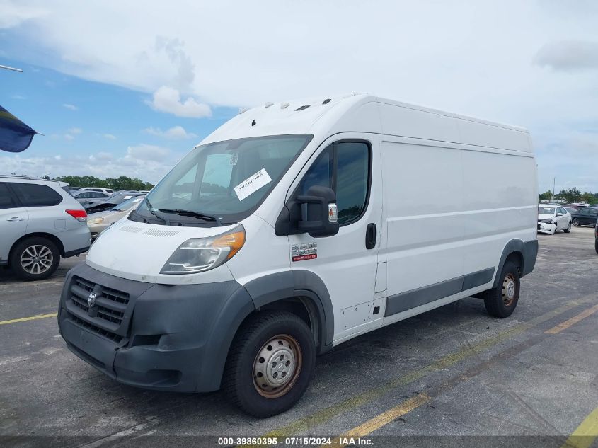 2017 Ram Promaster 2500 High Roof 159 Wb VIN: 3C6TRVDGXHE528050 Lot: 39860395