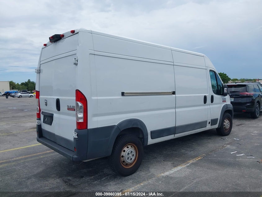 2017 Ram Promaster 2500 High Roof 159 Wb VIN: 3C6TRVDGXHE528050 Lot: 39860395