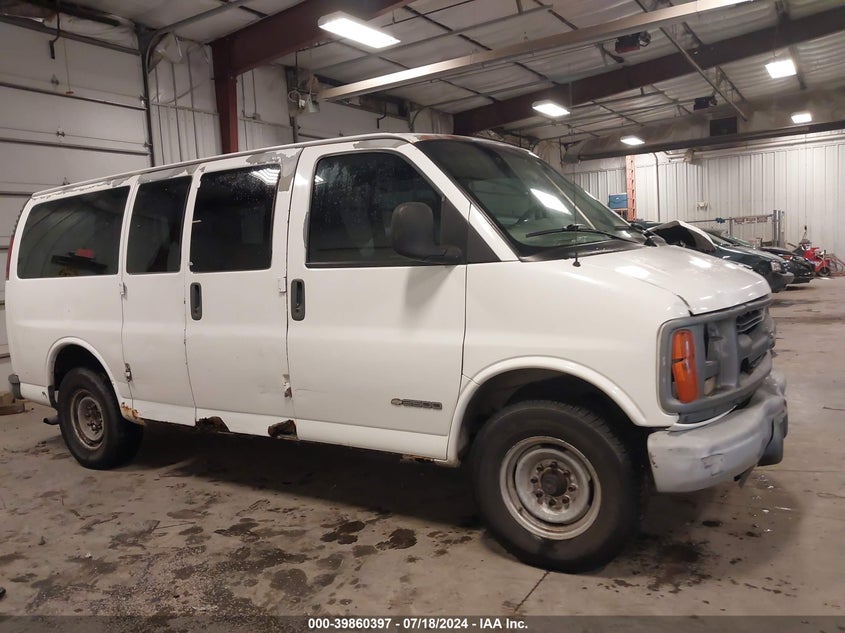 2002 Chevrolet Express VIN: 1GAGG25R321219022 Lot: 39860397