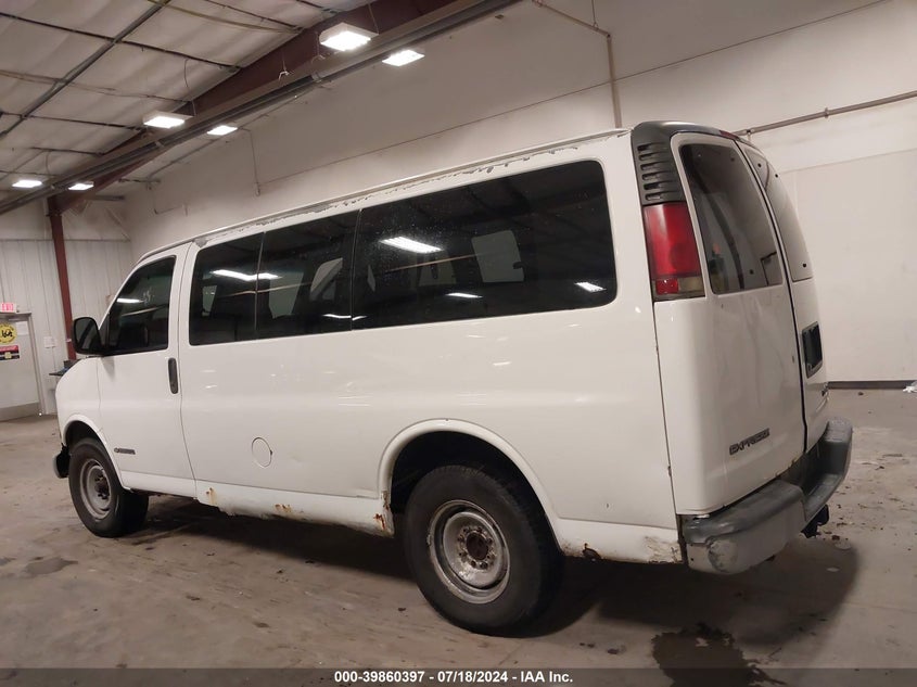 2002 Chevrolet Express VIN: 1GAGG25R321219022 Lot: 39860397