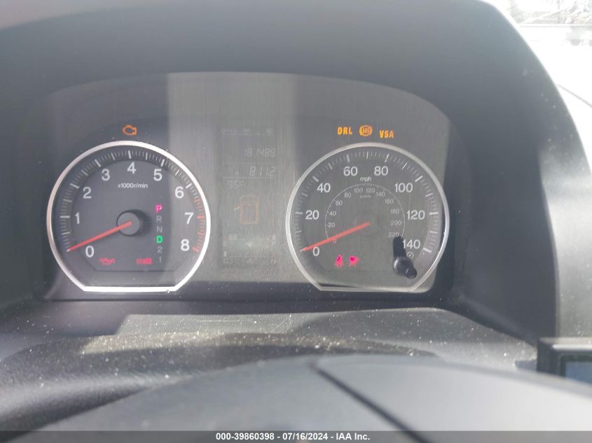 2009 Honda Cr-V Ex-L VIN: JHLRE38799C013498 Lot: 39860398