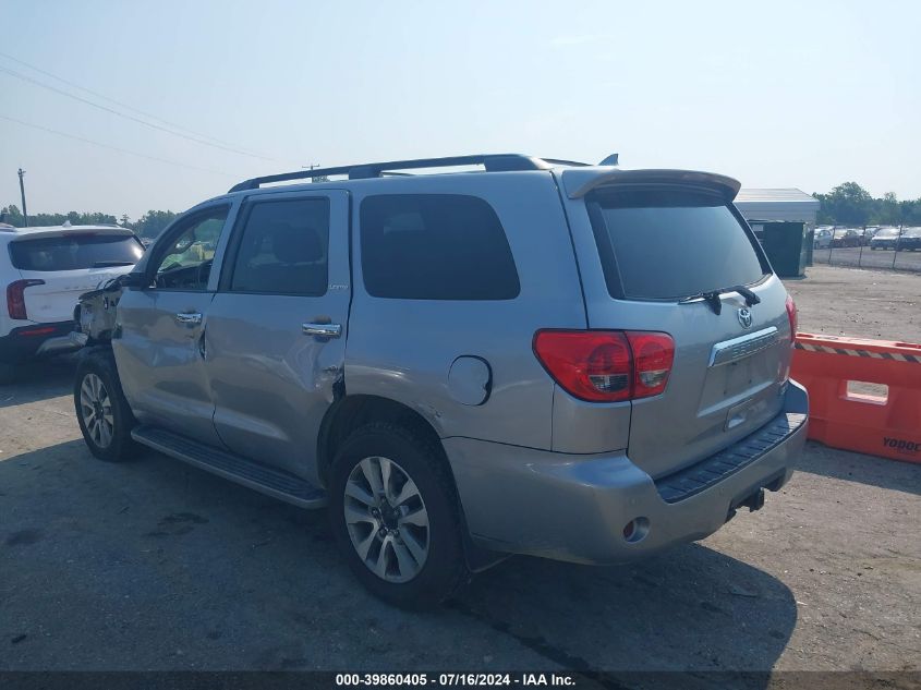 2011 Toyota Sequoia Limited VIN: 5TDJY5G14BS053163 Lot: 39860405