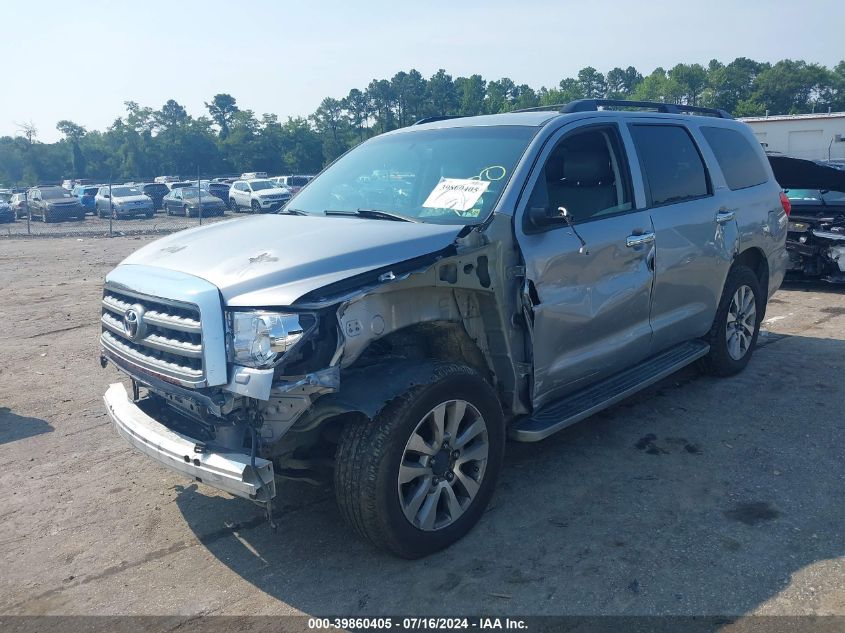 2011 Toyota Sequoia Limited VIN: 5TDJY5G14BS053163 Lot: 39860405