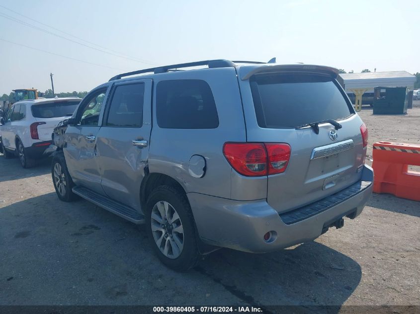 2011 Toyota Sequoia Limited VIN: 5TDJY5G14BS053163 Lot: 39860405