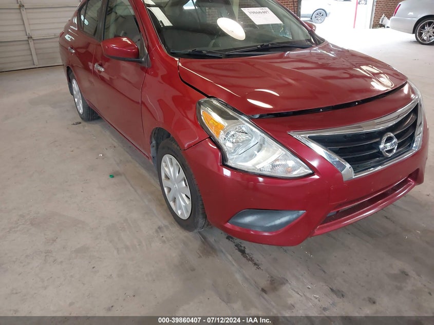 2019 Nissan Versa 1.6 Sv VIN: 3N1CN7AP3KL818835 Lot: 39860407
