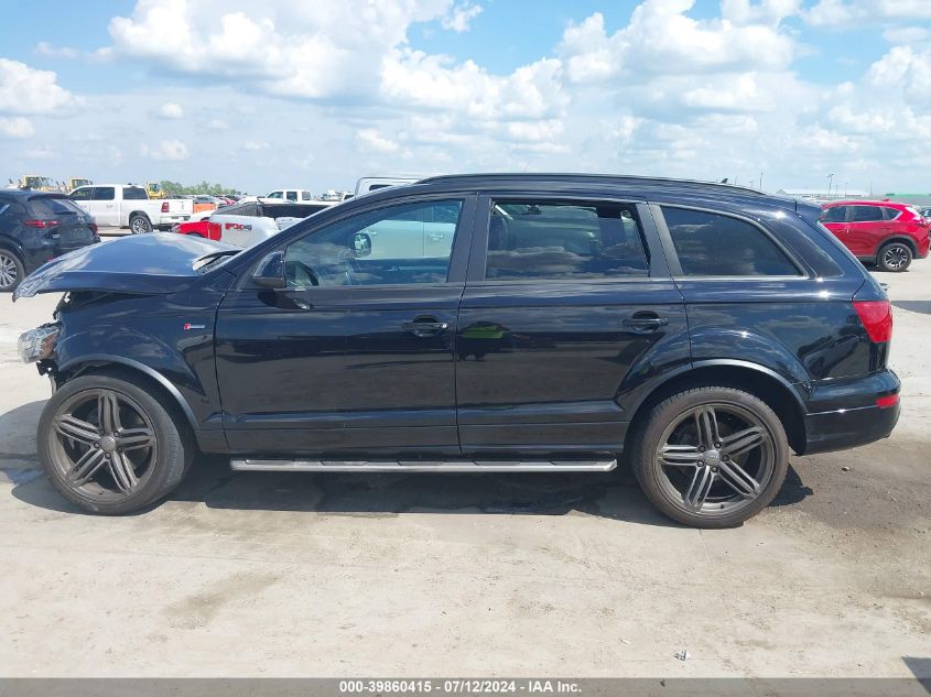 2015 Audi Q7 3.0T S Line Prestige VIN: WA1DGBFE9FD025826 Lot: 39860415