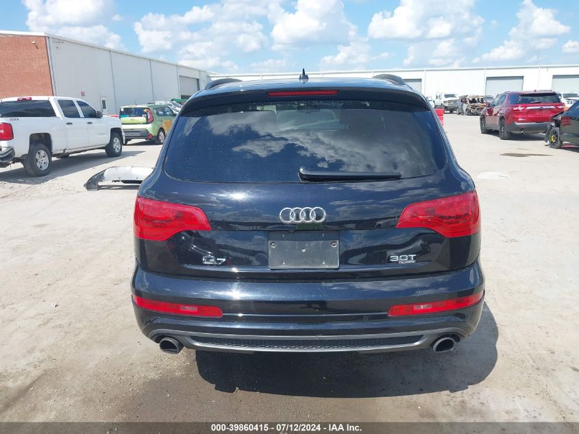 2015 Audi Q7 3.0T S Line Prestige VIN: WA1DGBFE9FD025826 Lot: 39860415