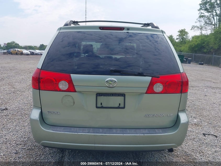 2006 Toyota Sienna Le VIN: 5TDZA23C66S466625 Lot: 39860416