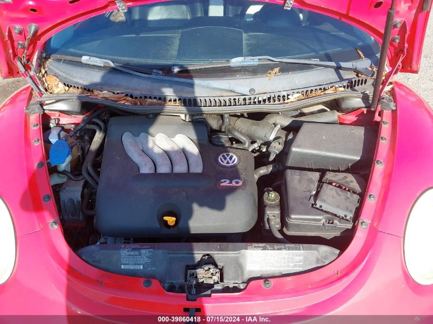 2002 Volkswagen New Beetle Gls VIN: 3VWCK21C52M435492 Lot: 39860418