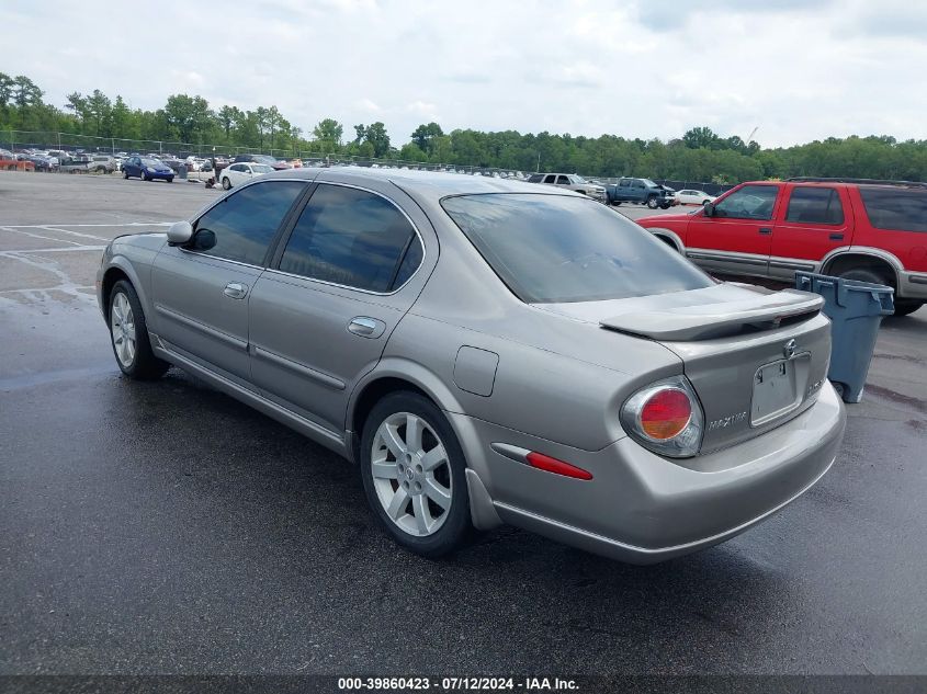 2002 Nissan Maxima Gle VIN: JN1DA31D82T450193 Lot: 39860423