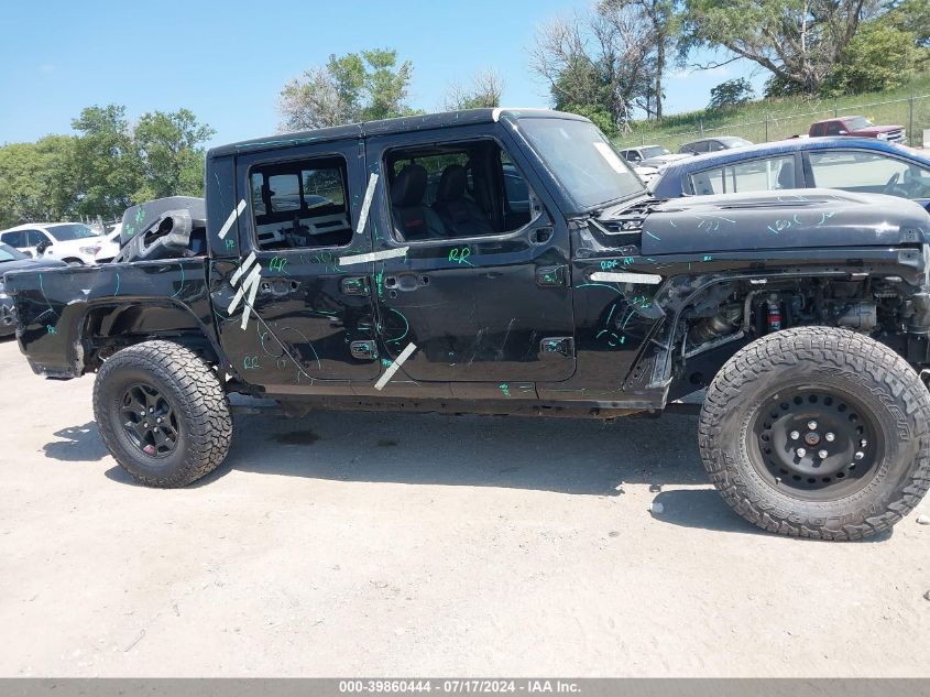 2020 Jeep Gladiator Rubicon 4X4 VIN: 1C6JJTBG7LL118554 Lot: 39860444