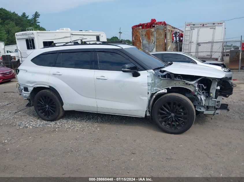 2023 Toyota Highlander Xse VIN: 5TDKDRBH0PS513194 Lot: 39860448