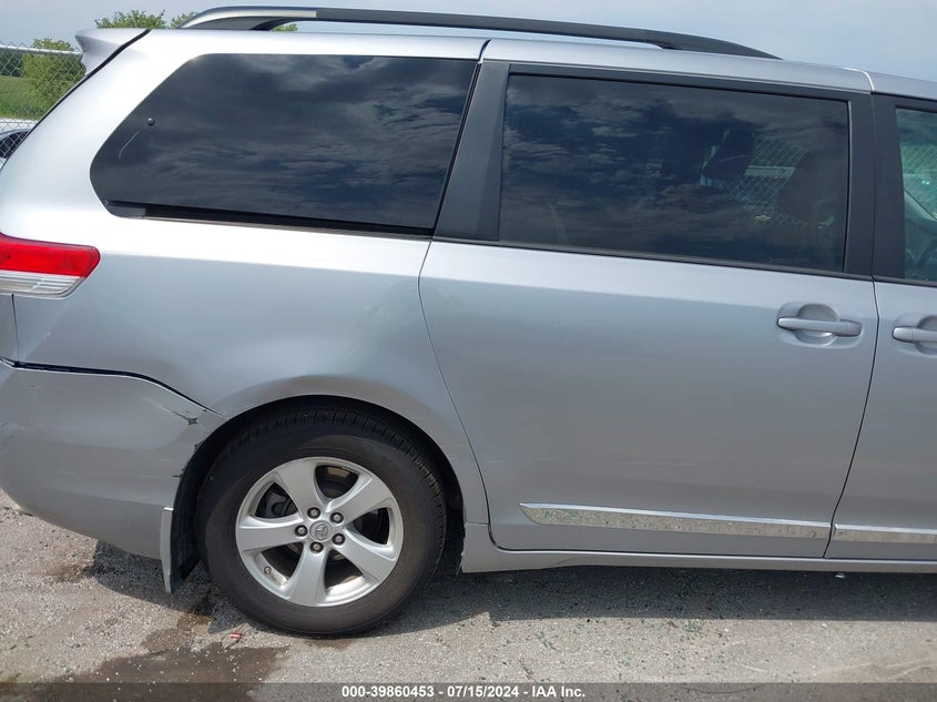 2014 Toyota Sienna Le V6 8 Passenger VIN: 5TDKK3DC8ES503420 Lot: 39860453