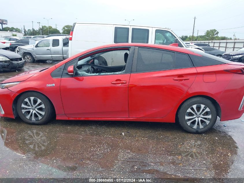 2021 Toyota Prius Prime Limited VIN: JTDKAMFP6M3166285 Lot: 39860455