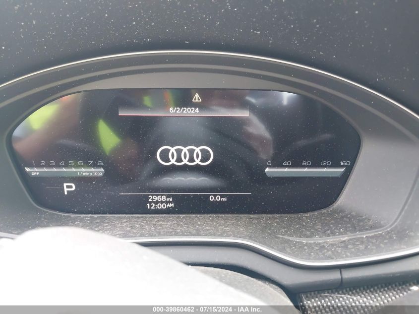 2024 Audi Sq5 Premium Plus Tfsi Quattro Tiptronic VIN: WA1B4AFY0R2047184 Lot: 39860462