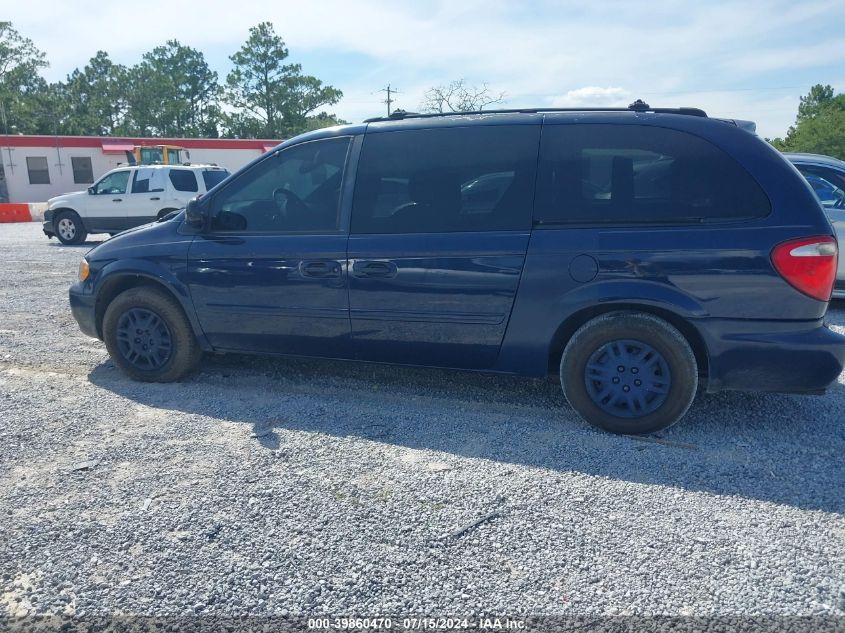 2005 Dodge Grand Caravan Se VIN: 2D4GP24R65R157627 Lot: 39860470