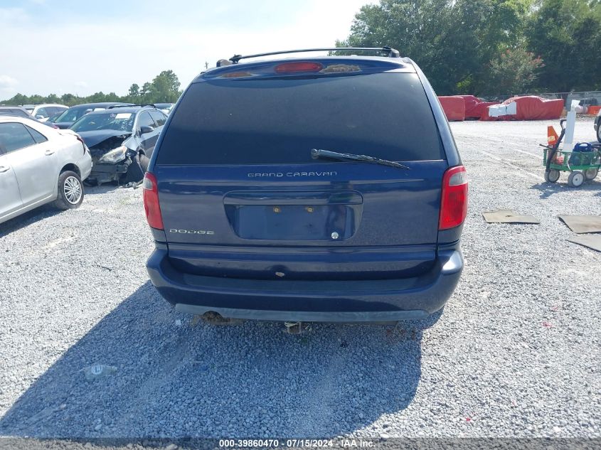 2005 Dodge Grand Caravan Se VIN: 2D4GP24R65R157627 Lot: 39860470
