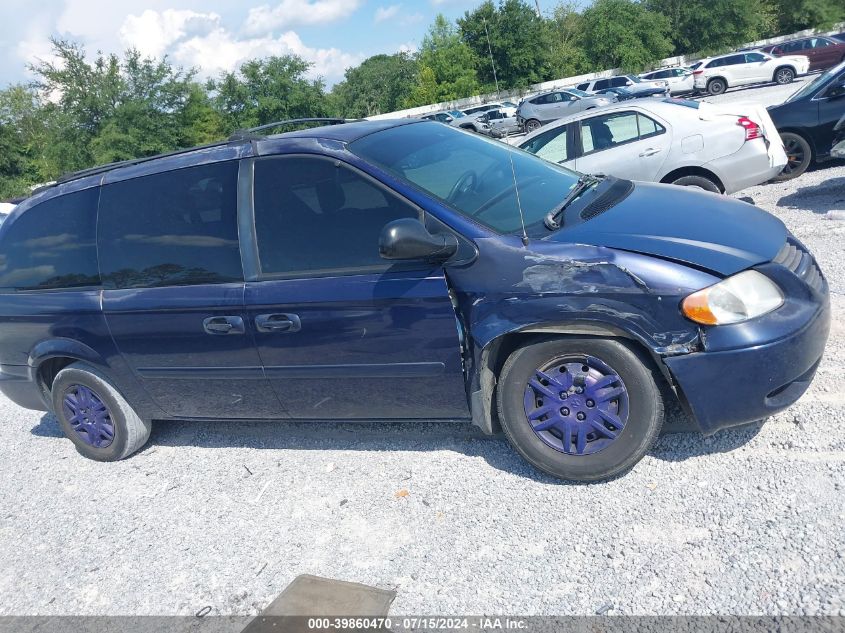 2005 Dodge Grand Caravan Se VIN: 2D4GP24R65R157627 Lot: 39860470