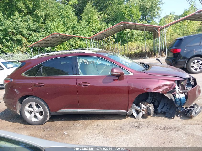 2013 Lexus Rx 350 VIN: 2T2BK1BA6DC163340 Lot: 39860486