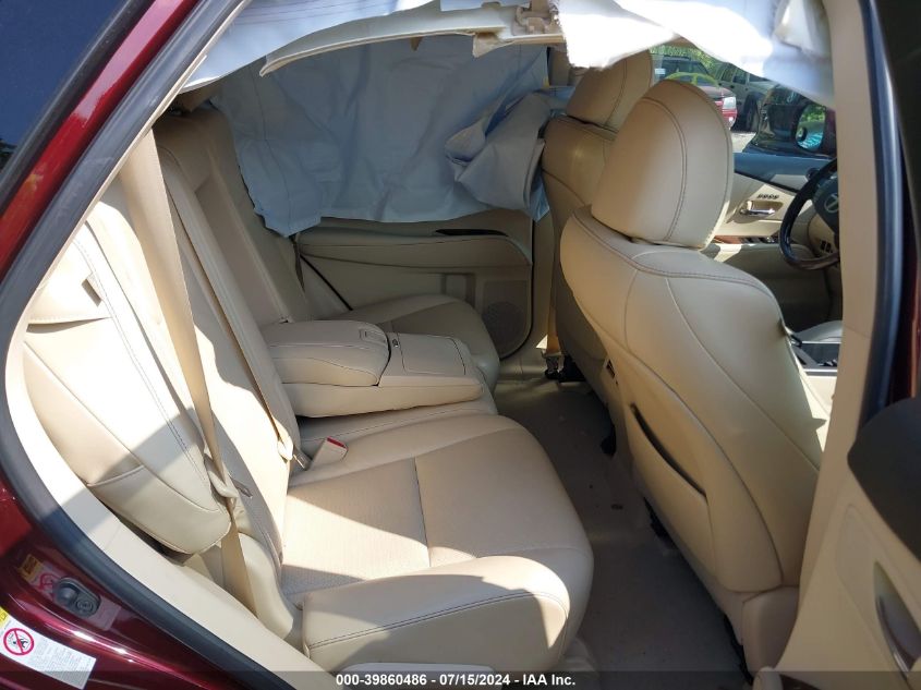 2013 Lexus Rx 350 VIN: 2T2BK1BA6DC163340 Lot: 39860486