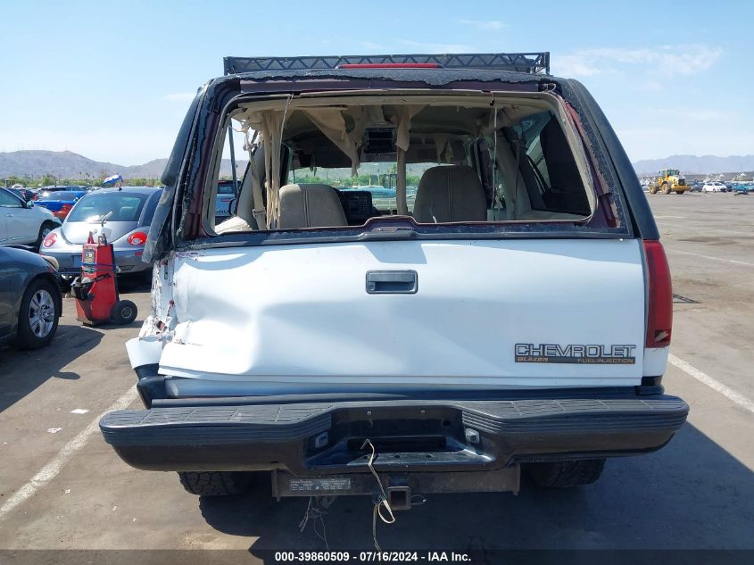 1994 Chevrolet Blazer K1500 VIN: 1GNEK18K6RJ428410 Lot: 39860509