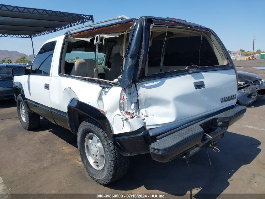 1994 Chevrolet Blazer K1500 VIN: 1GNEK18K6RJ428410 Lot: 39860509