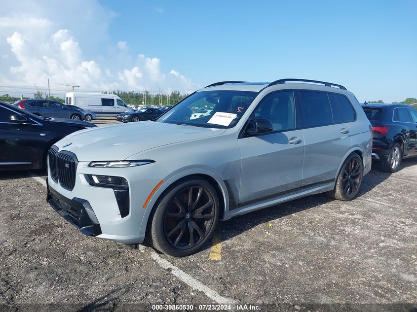 2024 BMW X7 M60I VIN: 5UX33EM04R9U69224 Lot: 39860530