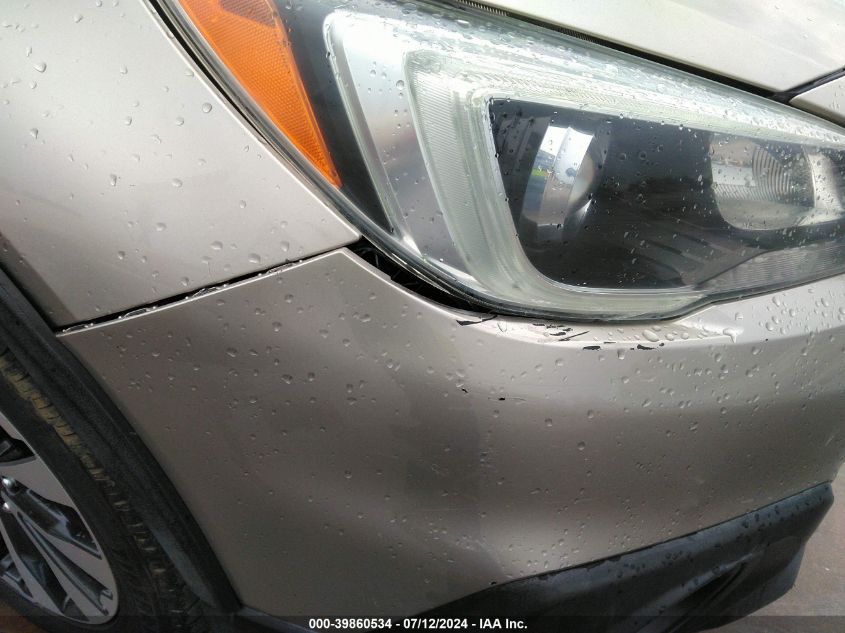 2016 Subaru Outback 2.5I Limited VIN: 4S4BSBNC8G3214806 Lot: 39860534