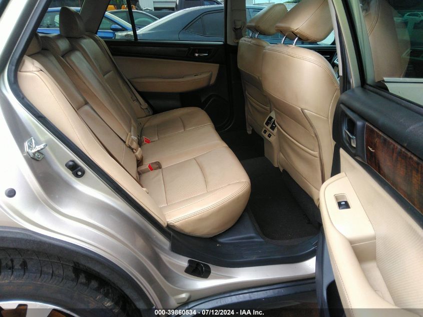 2016 Subaru Outback 2.5I Limited VIN: 4S4BSBNC8G3214806 Lot: 39860534