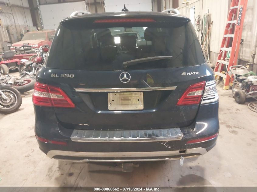 2015 Mercedes-Benz Ml 350 4Matic VIN: 4JGDA5HB4FA502199 Lot: 39860562