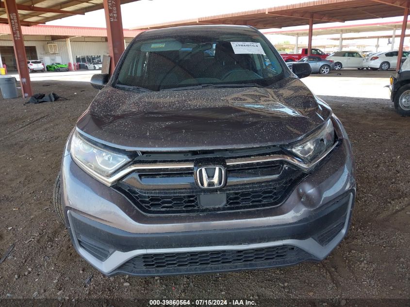 2020 Honda Cr-V Awd Lx VIN: 5J6RW2H25LA012256 Lot: 39860564