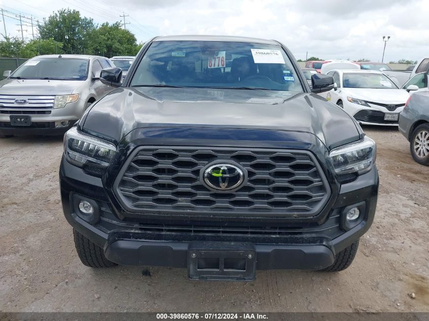 2022 Toyota Tacoma Double Cab/Sr/Sr5/Trd Sport/Trd Off Road/Trd Pro VIN: 3TMCZ5AN7NM520386 Lot: 39860576