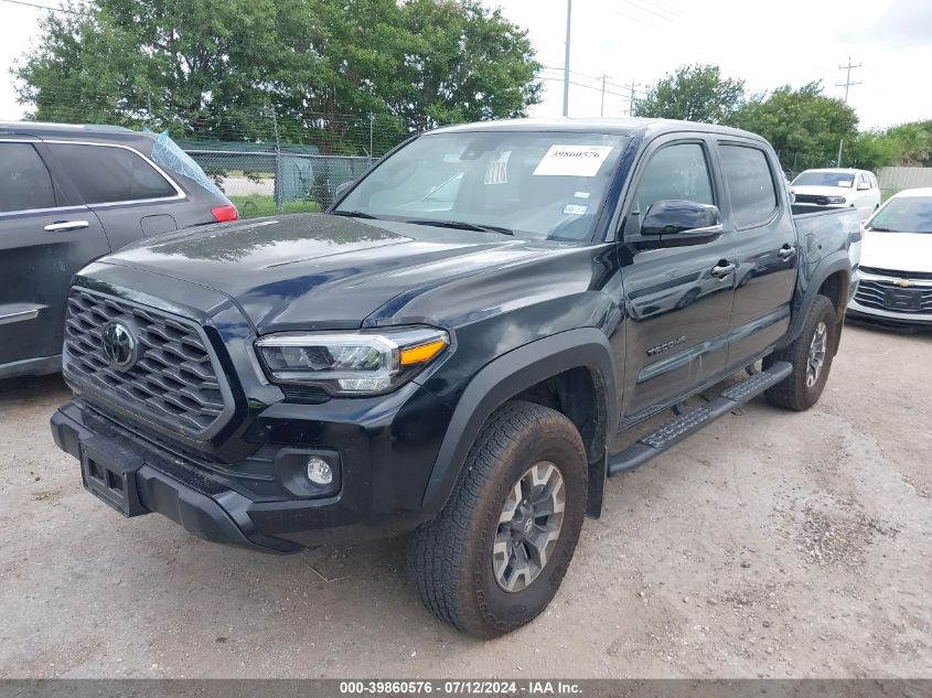 2022 Toyota Tacoma Double Cab/Sr/Sr5/Trd Sport/Trd Off Road/Trd Pro VIN: 3TMCZ5AN7NM520386 Lot: 39860576