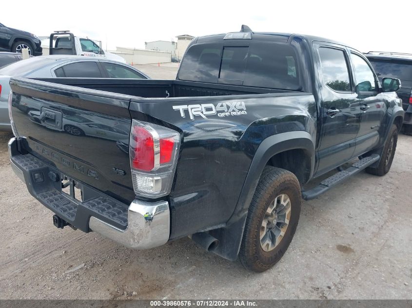 2022 Toyota Tacoma Double Cab/Sr/Sr5/Trd Sport/Trd Off Road/Trd Pro VIN: 3TMCZ5AN7NM520386 Lot: 39860576