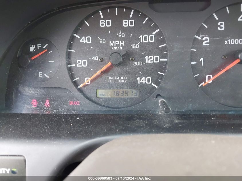 2000 Nissan Altima Xe/Gxe/Se/Gle VIN: 1N4DL01D0YC238828 Lot: 39860583