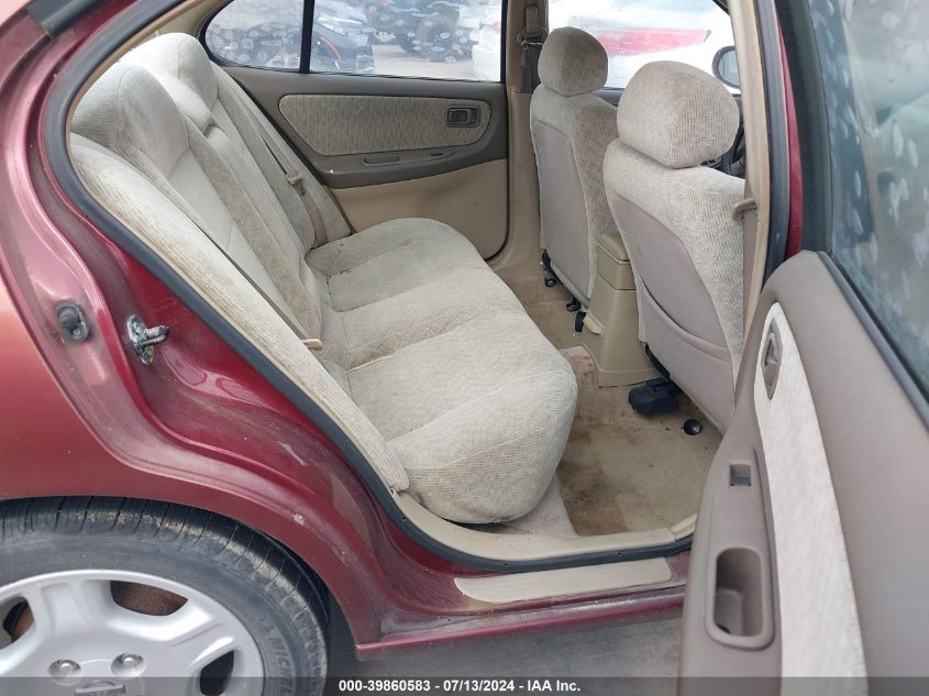 2000 Nissan Altima Xe/Gxe/Se/Gle VIN: 1N4DL01D0YC238828 Lot: 39860583