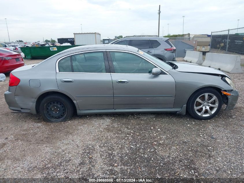 2006 Infiniti G35 VIN: JNKCV51E86M517276 Lot: 39860586