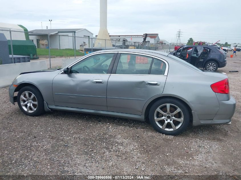 2006 Infiniti G35 VIN: JNKCV51E86M517276 Lot: 39860586