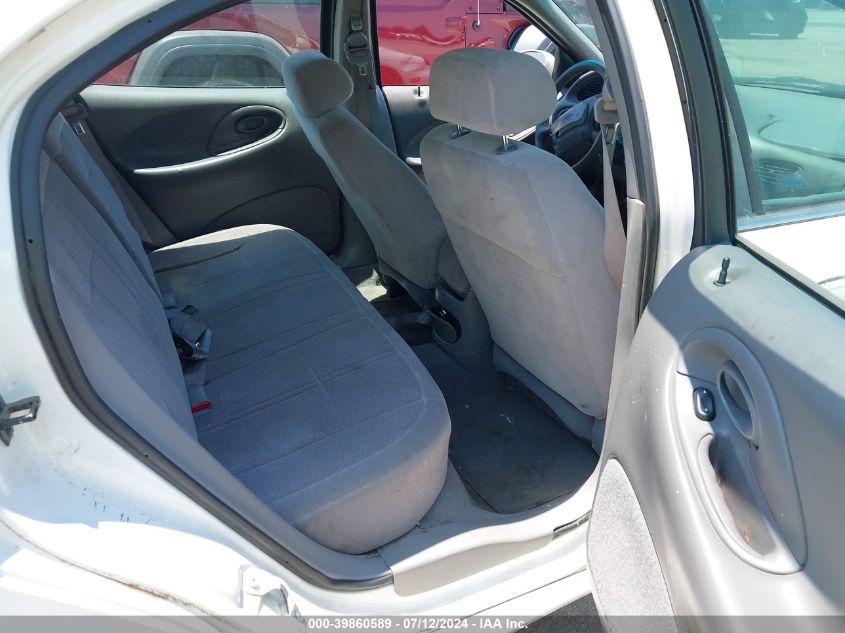 1998 Ford Taurus Se VIN: 1FAFP57U0WA160190 Lot: 39860589