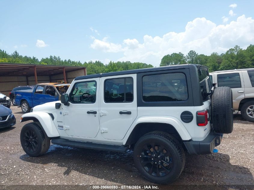 2022 Jeep Wrangler 4Xe Unlimited Sahara 4X4 VIN: 1C4JJXP69NW147183 Lot: 39860593