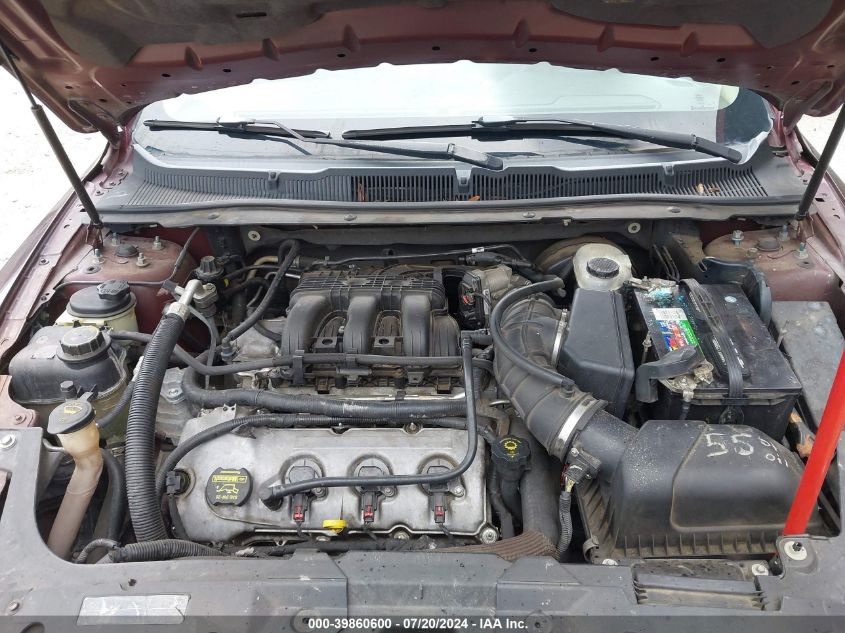 2010 Ford Taurus Sel VIN: 1FAHP2EWXAG110592 Lot: 39860600