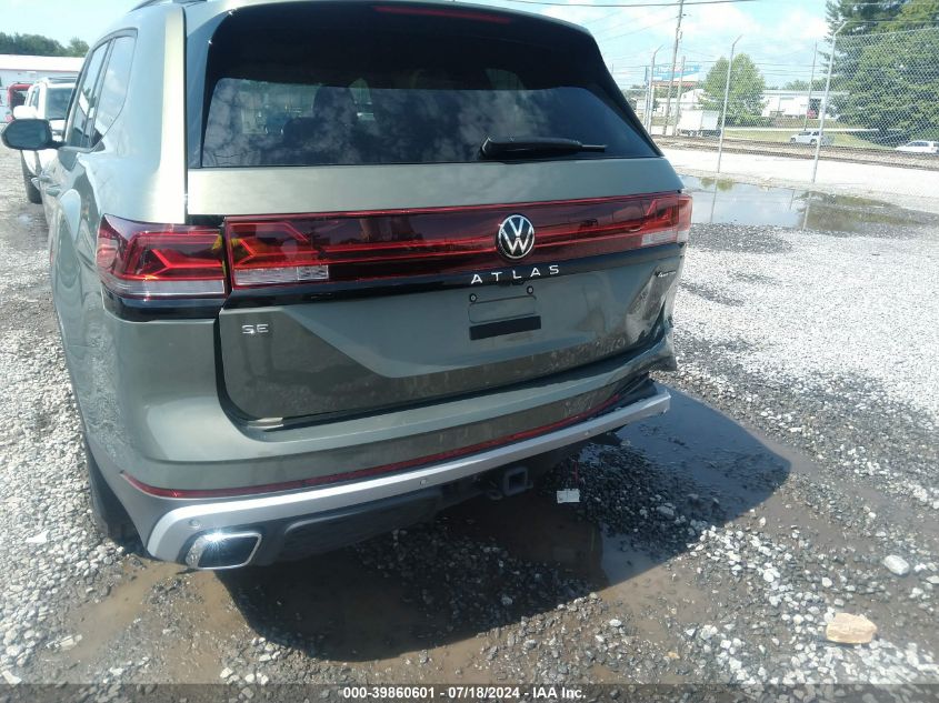 2024 Volkswagen Atlas 2.0T Peak Edition Se W/Technology VIN: 1V2CR2CAXRC544714 Lot: 39860601