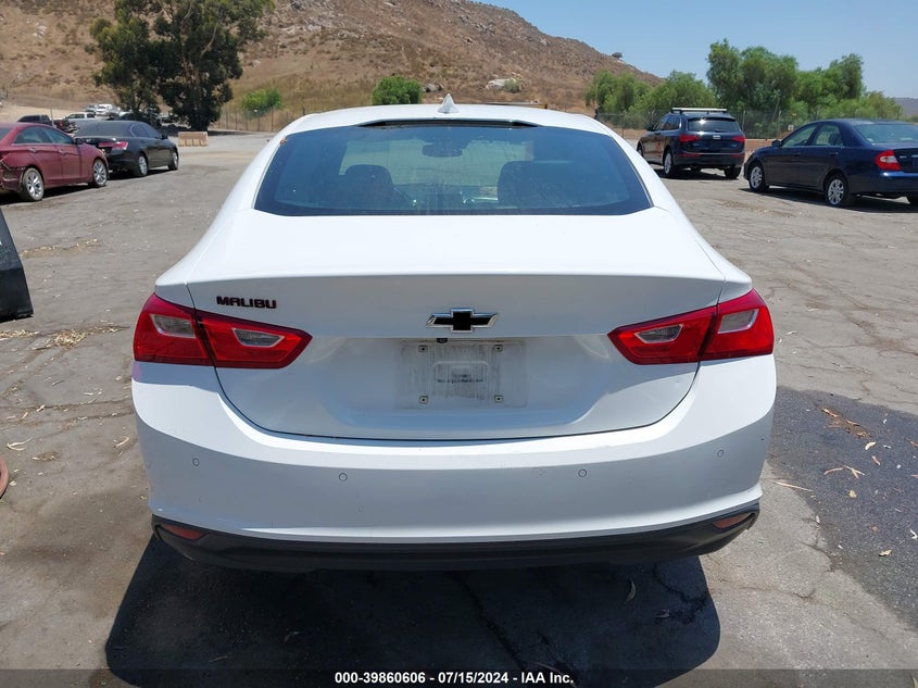 2018 Chevrolet Malibu Lt VIN: 1G1ZD5ST7JF236040 Lot: 39860606