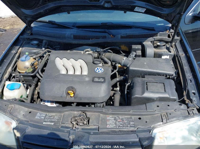 2002 Volkswagen Jetta Gls VIN: 3VWSB69M02M156399 Lot: 39860627